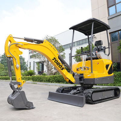 Mini Crawler Excavator for Sale, 2Ton 3.5Ton Track Machine with Reinforced Bucket