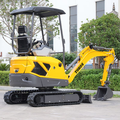 Mini Crawler Excavator for Sale, 2Ton 3.5Ton Track Machine with Reinforced Bucket