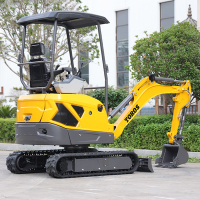 Mini Crawler Excavator for Sale, 2Ton 3.5Ton Track Machine with Reinforced Bucket for Small-Scale Projects