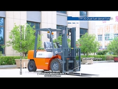 Hydraulic Transmission Small Diesel Forklift Truck Easy To Maneuver