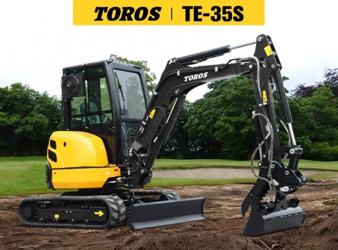 Mini Excavator 3.5 ton Kubota Engine Small Excavation CE EPA EURO5 ...