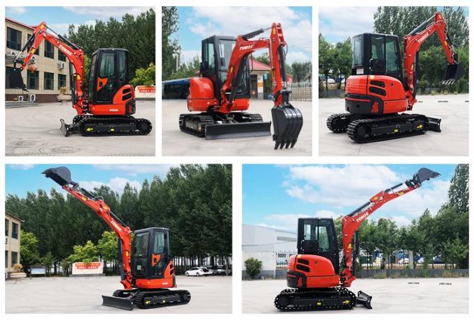 Mini Excavator 3.5 ton Kubota Engine Small Excavation CE EPA EURO5 ...