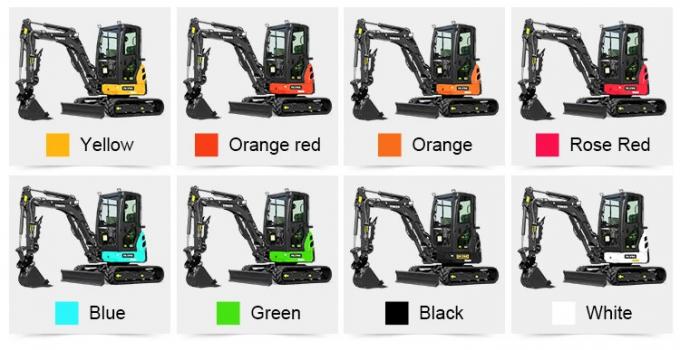 Mini Excavator 3.5 ton Kubota Engine Small Excavation CE EPA EURO5 ...